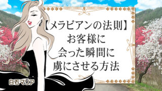 【メラビアンの法則】お客様に会った瞬間に虜にさせる方法